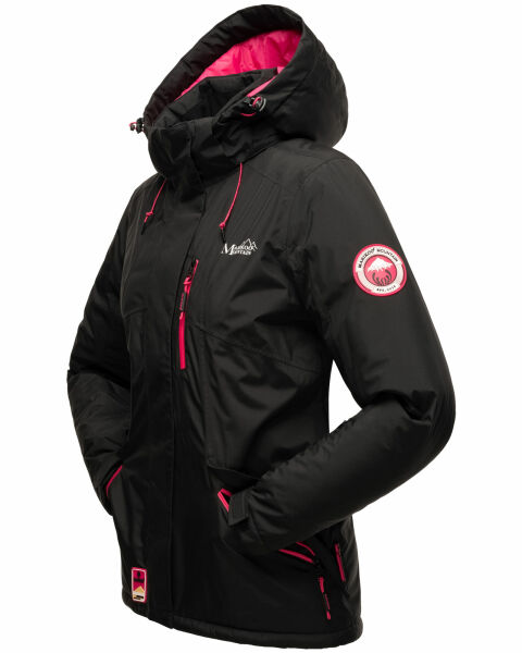 Navahoo Rabeaa Damen Winter Jacke Kurz Winterjacke Outdoor Kapuze gefüttert Heißer Verkauf