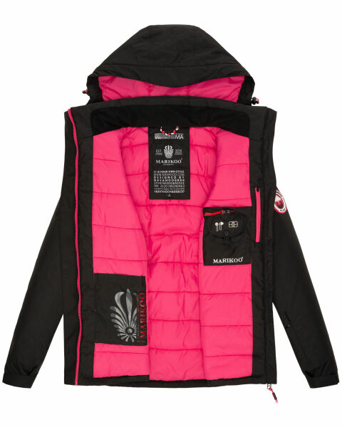Navahoo Rabeaa Damen Winter Jacke Kurz Winterjacke Outdoor Kapuze gefüttert Heißer Verkauf