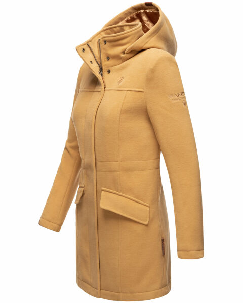 Navahoo Leilaniaa Damen Mantel Trenchcoat Wintermantel mit Kapuze Bestseller