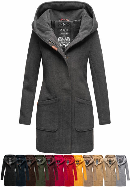 Navahoo Maikoo Damen Trenchcoat Wintermantel Sonderangebote