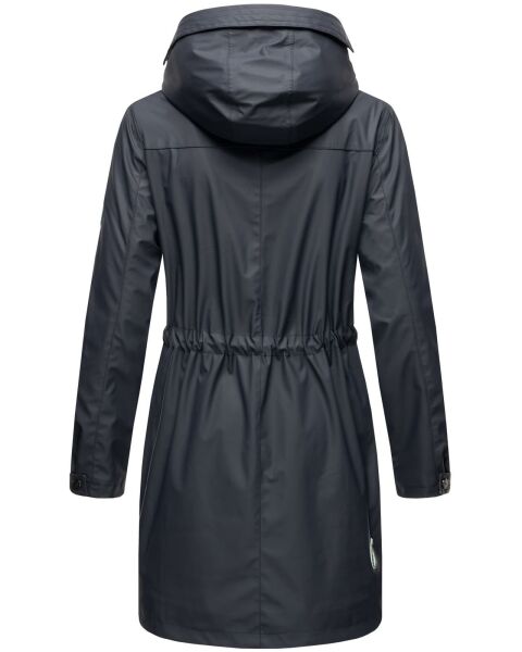 Navahoo Navahoo Deike Damen Regenjacke Regenmantel lang Teddyfell Begrenzte Freigabe