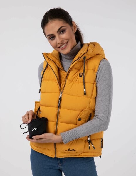 Navahoo Taisaa Damen Stepp Weste Übergangsjacke Bis zu 50% Rabatt