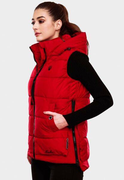 Navahoo Zarinaa Damen Weste Steppweste Ärmellose Jacke Sonderangebot der Fabrik