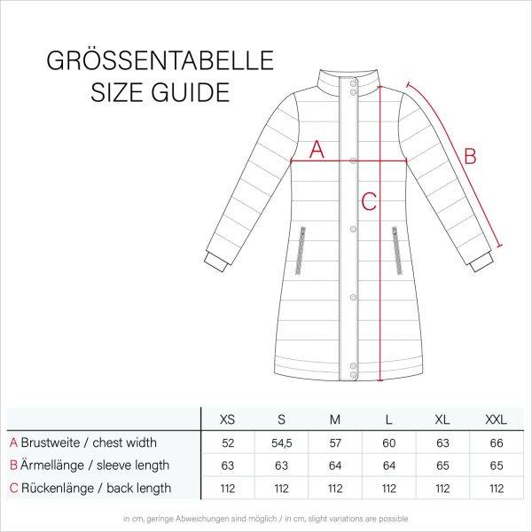 Navahoo Navahoo Knuddelfee Damen lange Winterjacke Clearance-Verkauf