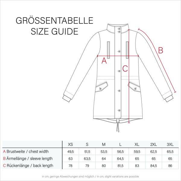 Navahoo Navahoo LaViva warme Damen Winterjacke mit Teddyfell zollfrei