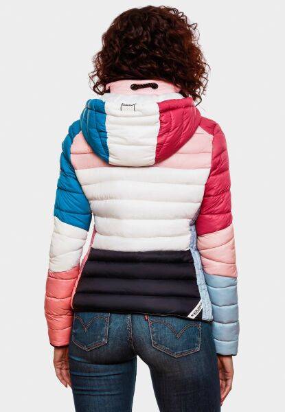 Navahoo Navahoo Lulana Multikulti Damen Steppjacke Colour Blocking Design Outlet