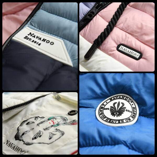 Navahoo Navahoo Lulana Multikulti Damen Steppjacke Colour Blocking Design Outlet
