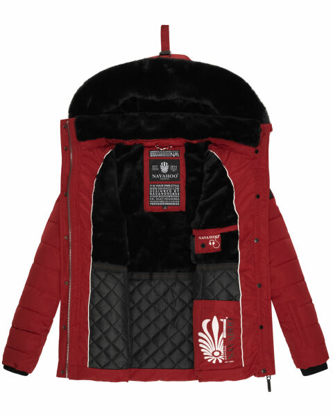 Navahoo Navahoo Milianaa Winter Jacke Stepp Kurzjacke gefüttert Kapuze Kunstfell Meist gekauft
