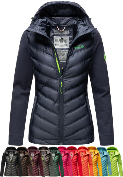 Navahoo Navahoo Nimm mich mit Damen Fleece Hybrid Jacke Trekking Wanderjacke Fabrik Onlineshop