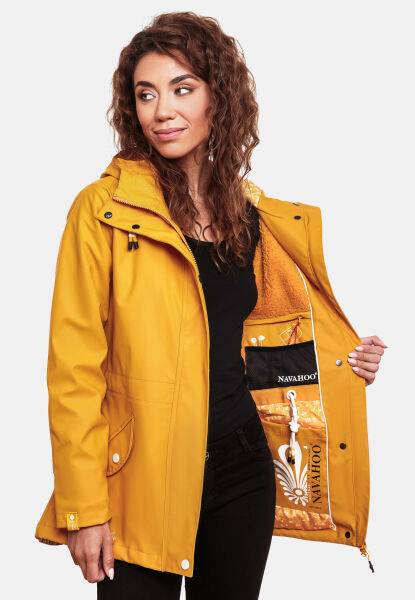 Navahoo Navahoo Oceans Heart gefütterte Damen Regenjacke Sonderangebot