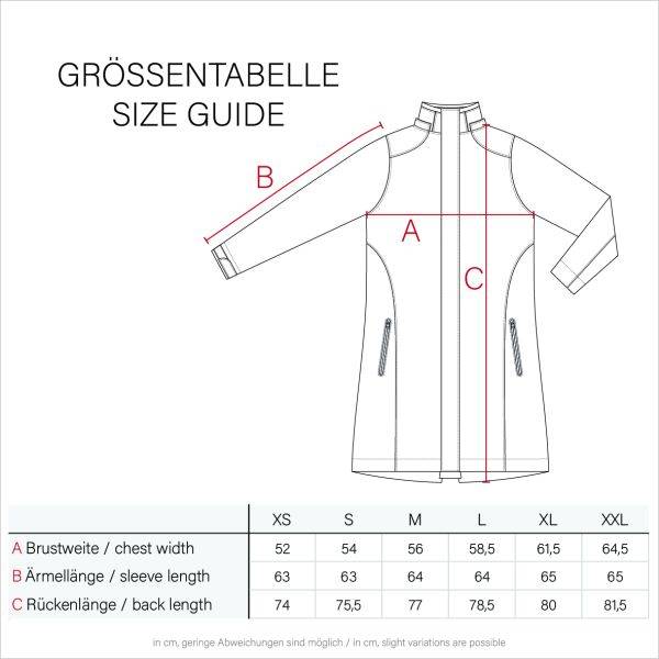 Navahoo Navahoo Oceans Heart gefütterte Damen Regenjacke Sonderangebot