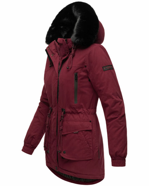 Navahoo Navahoo Olessaa Damen halblange Winterjacke mit Kapuze Rabatt