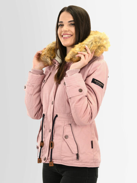 Navahoo Navahoo Pearl Damen Winterjacke mit Kunstfell Großer Ausverkauf