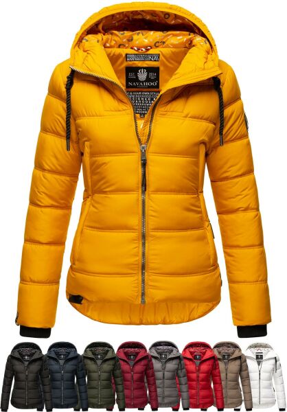 Navahoo Navahoo Renesmee Damen Winter Steppjacke mit Kapuze Preisnachlass