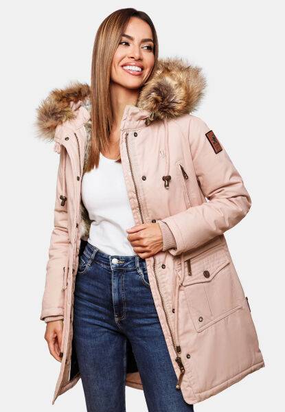 Navahoo Navahoo Rosinchen Damen Winterjacke mit Kapuze Saisonschlussverkauf