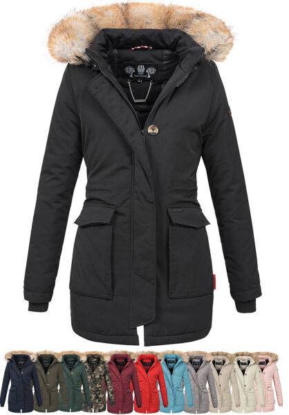 Navahoo Navahoo Schneeengel Damen Jacke mit Kapuze Valentinstagsangebot