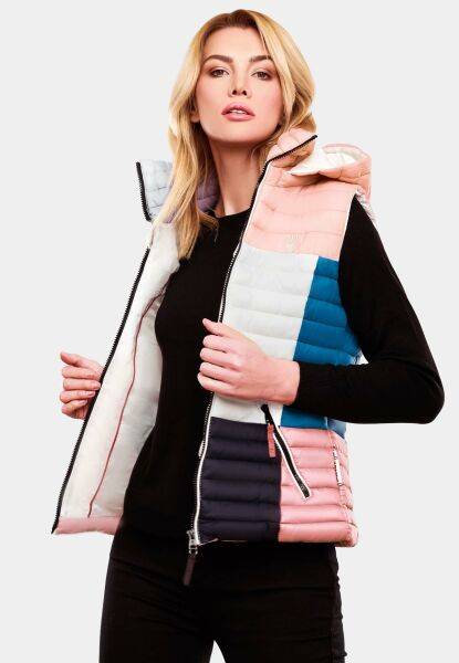 Navahoo Navahoo Shadaa Multikulti Damen Weste ärmellose Steppweste Top Angebot