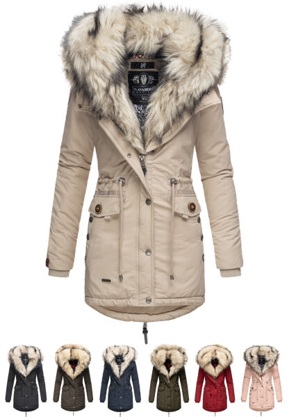 Navahoo Navahoo Sweety Damen 2in1 Parka Winterjacke Große Rabatte