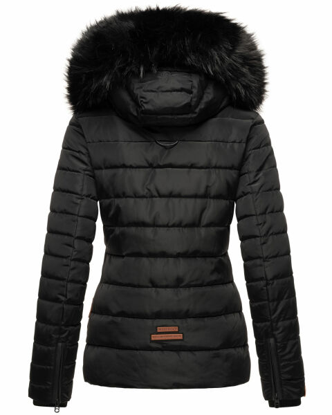 Navahoo Navahoo Wisteriaa Damen Winter Steppjacke mit Kapuze und Fellkragen Tägliche Deals