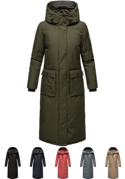 Navahoo Navahoo Wolkenfrost lange Damen Winterjacke Sonderangebote