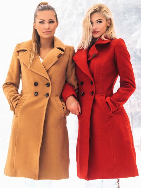 Navahoo Navahoo Wooly Damen Trenchcoat Winter Mantel Riesige Ersparnisse