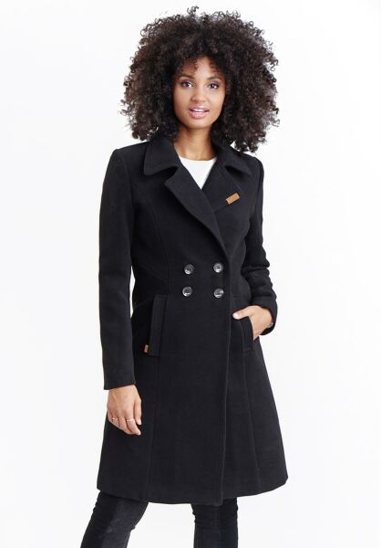 Navahoo Navahoo Wooly Damen Trenchcoat Winter Mantel Riesige Ersparnisse
