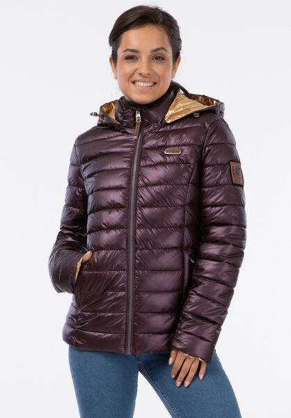 Navahoo Navahoo Aurelianaa Damen glänzende Steppjacke Neueste Stile