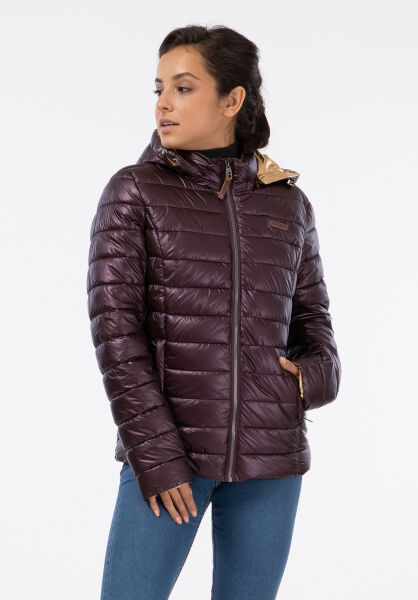 Navahoo Navahoo Aurelianaa Damen glänzende Steppjacke Neueste Stile