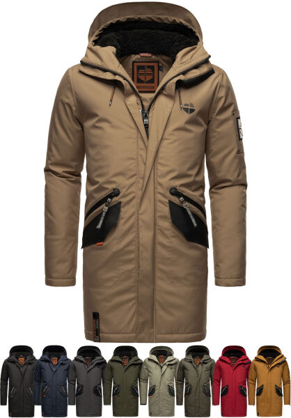 Navahoo Stone Harbour Ragaan Herren Winterjacke Sonderangebot der Fabrik