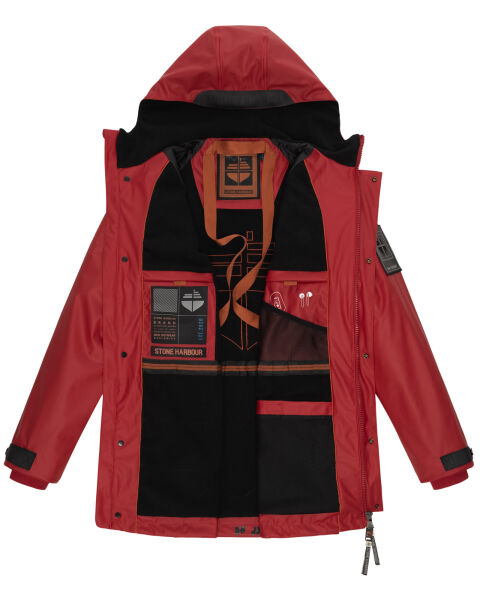 Navahoo Stone Harbour Rihaa Herren Regenjacke Vierteljährliche Förderung