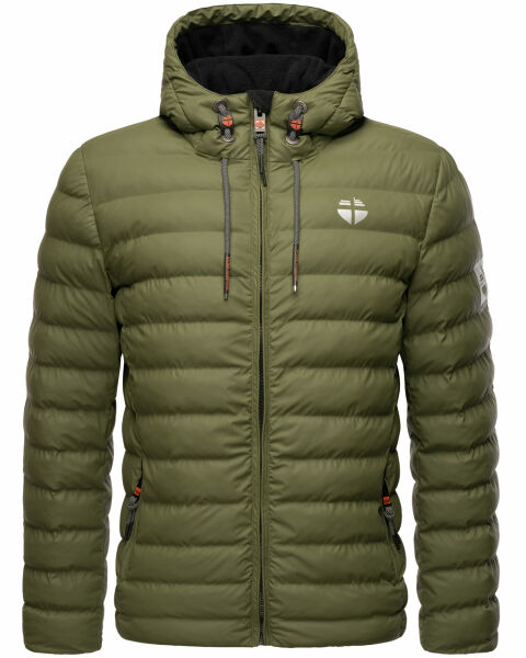 Navahoo Stone Harbour Zaharoo wasserdichte Herren Regen Steppjacke Fabrikladen