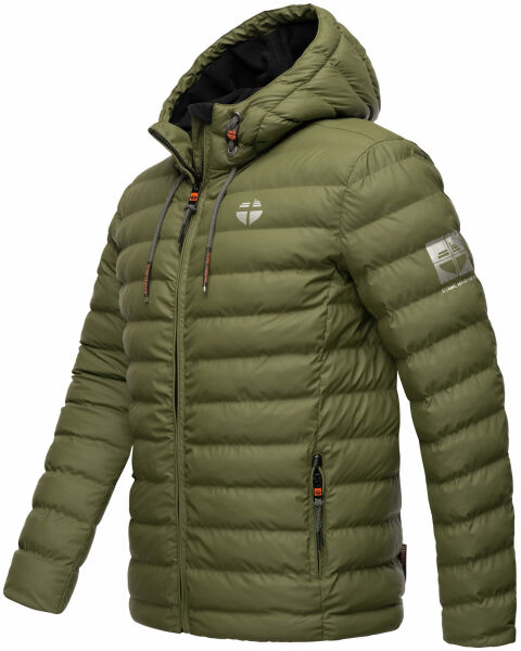 Navahoo Stone Harbour Zaharoo wasserdichte Herren Regen Steppjacke Fabrikladen