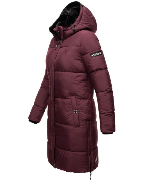 Navahoo Streliziaa Damen lange Winter Steppjacke Fellkragen Online