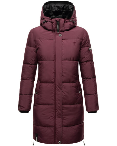 Navahoo Streliziaa Damen lange Winter Steppjacke Fellkragen Online