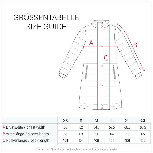 Navahoo Navahoo Fahmiyaa Damen lange Winterjacke mit Kapuze Günstiger Verkauf