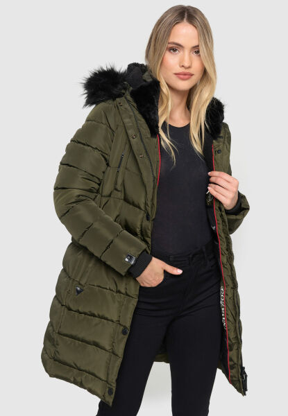 Navahoo Navahoo Lotusblüte Princess Damen lange Winter Steppjacke Blitzverkäufe