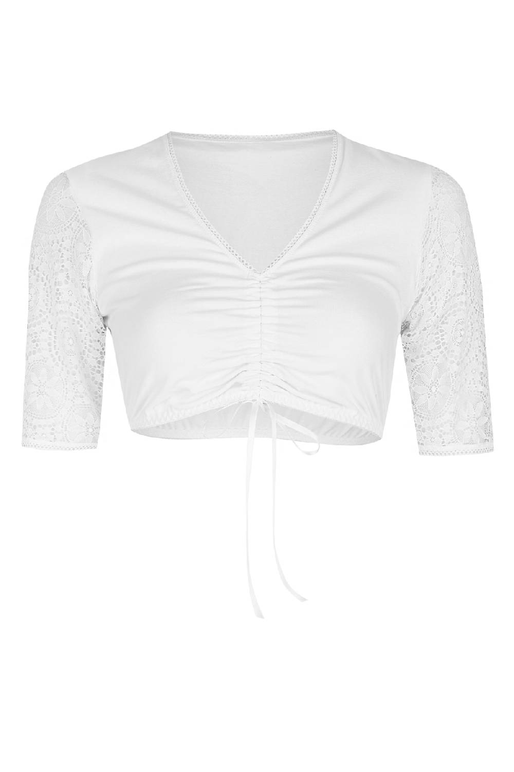 Nina Von C. Dirndl-Bluse, halbarm Top Angebot