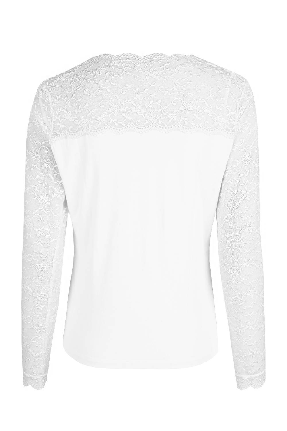 Nina Von C. Spitzenshirt, Langarm Neueste Mode