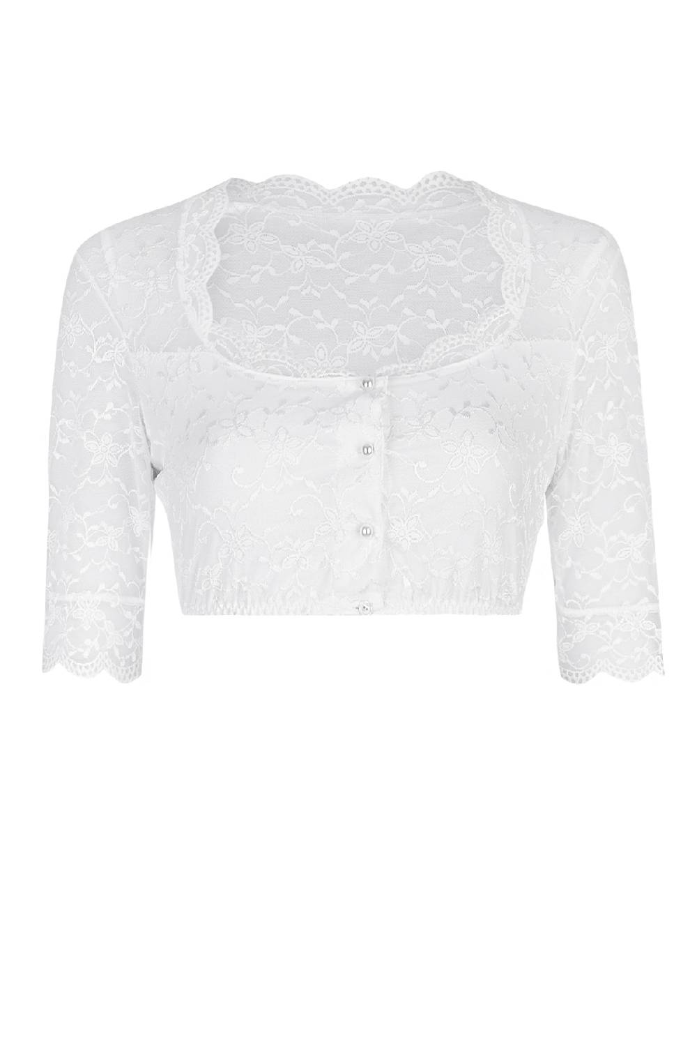 Nina Von C. Dirndl-Bluse Doris, halbarm Letzte 3 Tage