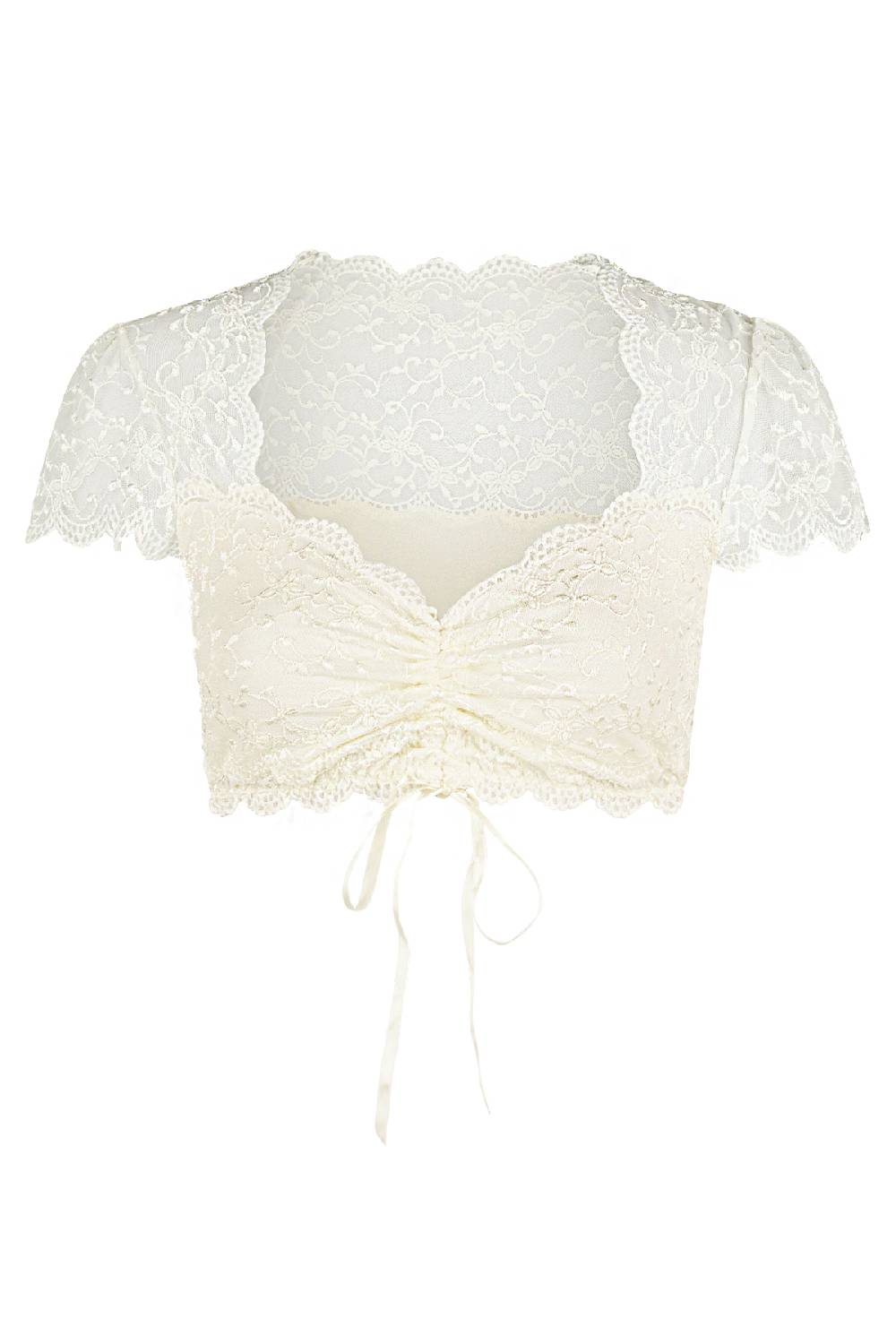 Nina Von C. Dirndl-Bluse Nina, kurzarm Neueste Stile
