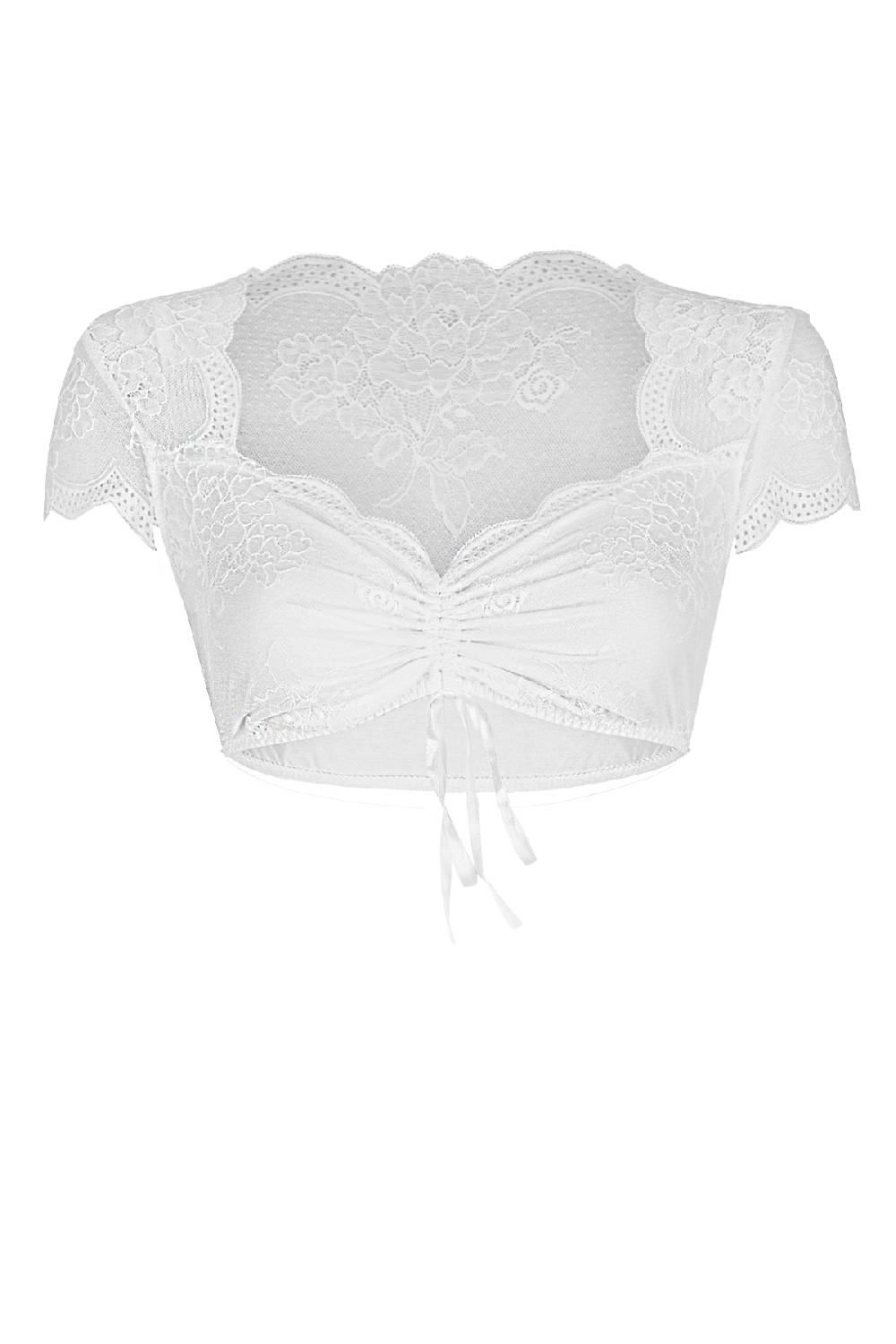 Nina Von C. Dirndl-Bluse Sybille, kurzarm Vierteljährliche Förderung