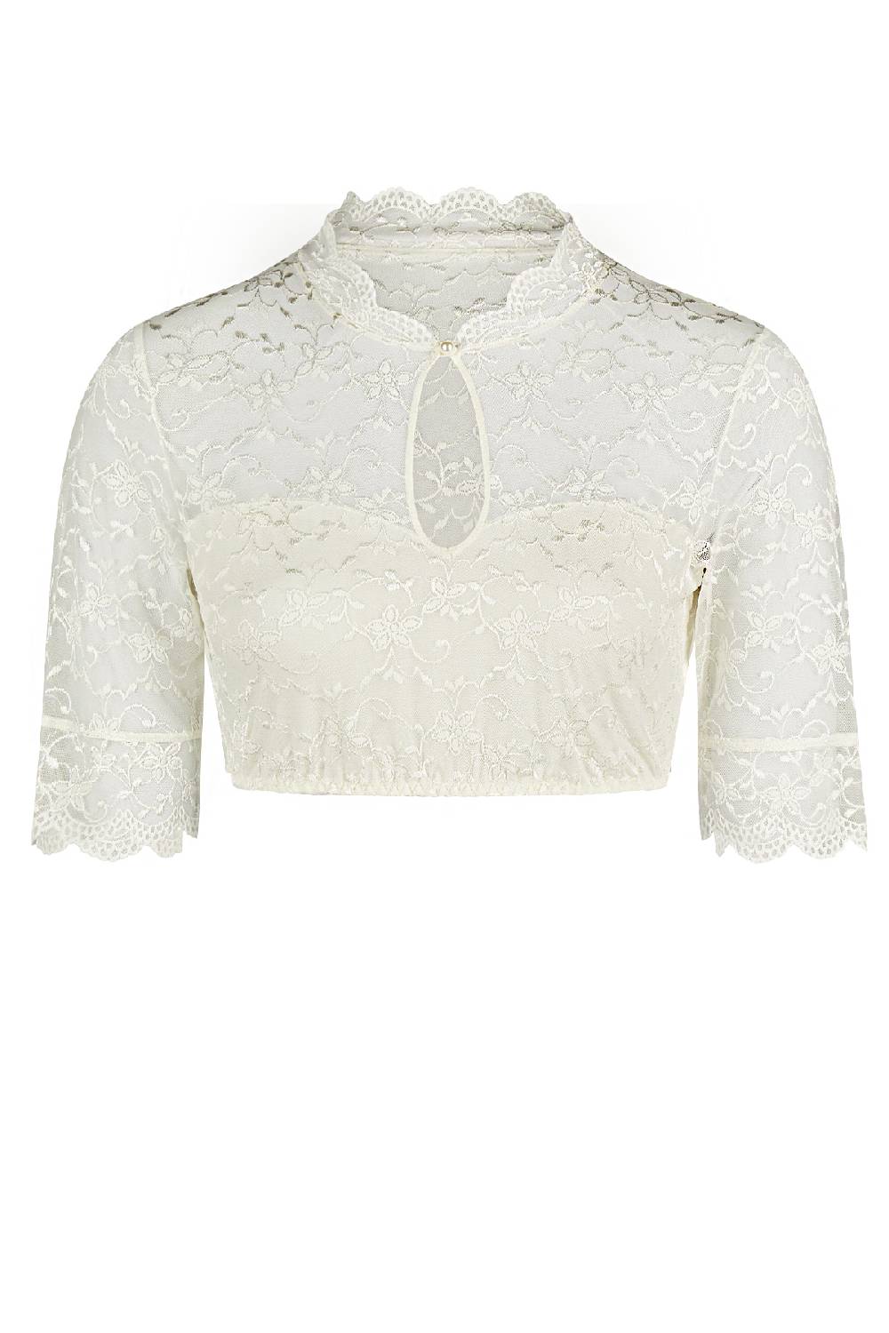 Nina Von C. Dirndl-Bluse Annette, halbarm Bis zu 55% Rabatt