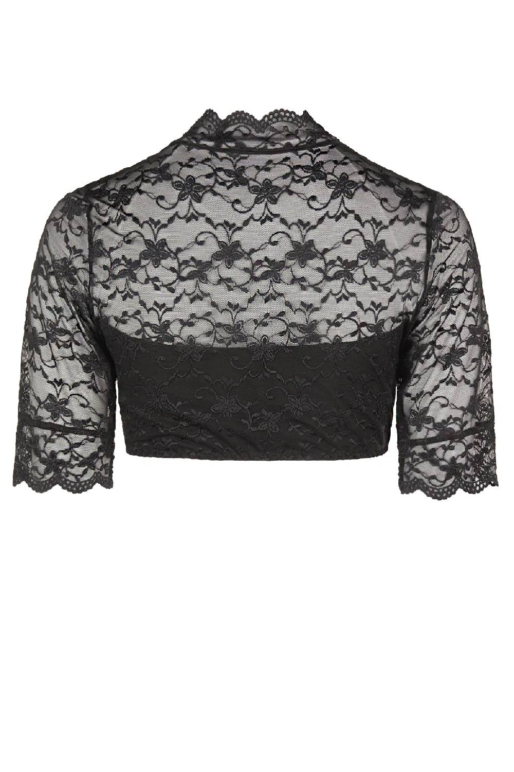 Nina Von C. Dirndl-Bluse Annette, halbarm Discount Store für neue Produkte