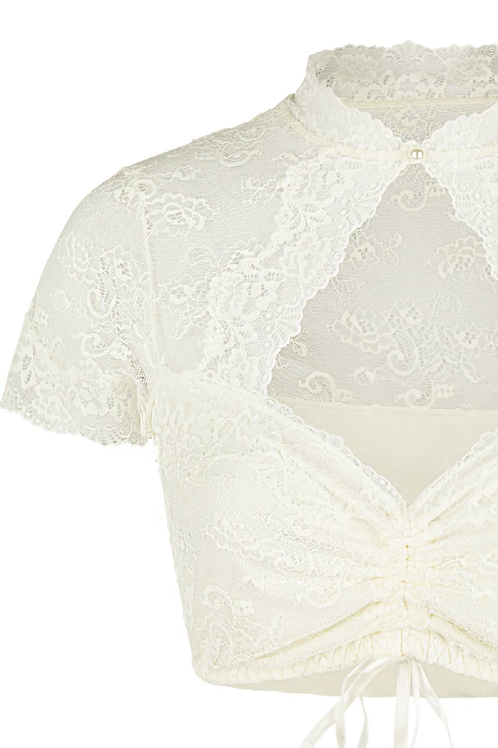 Nina Von C. Dirndl-Bluse Giulia, kurzarm Rabatte dieses Monats