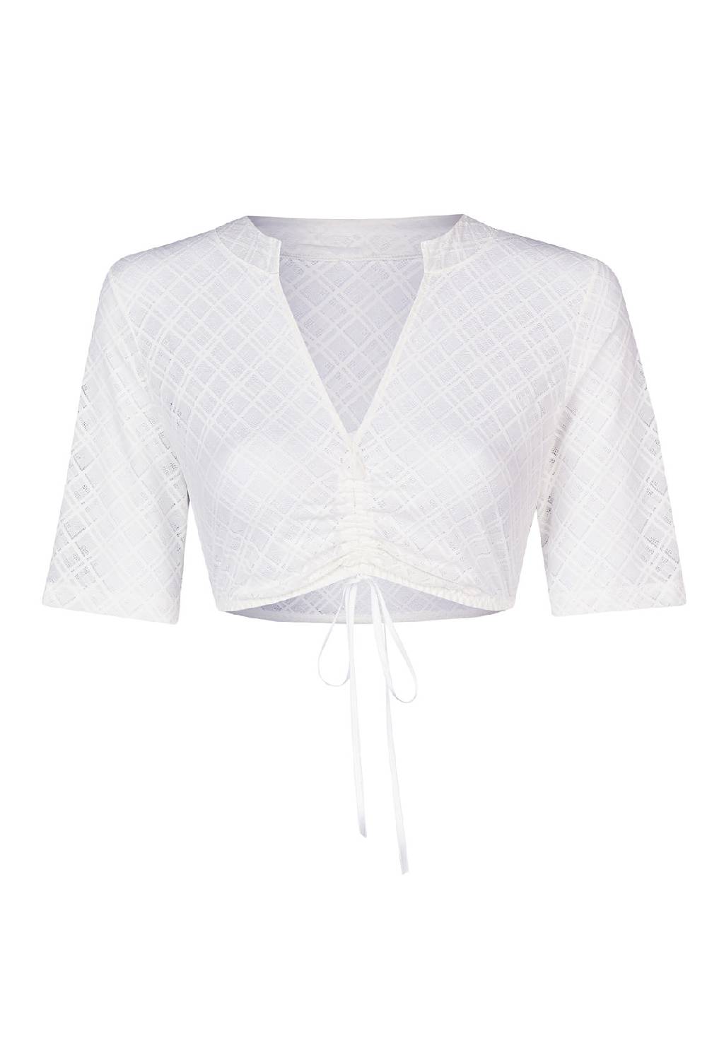 Nina Von C. Dirndl-Bluse Lea, halbarm Großer Ausverkauf