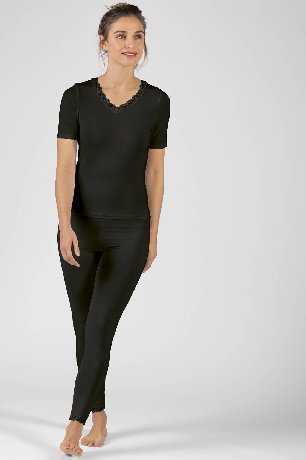 Nina Von C. Halbarm Shirt, Cosy Super Rabatt