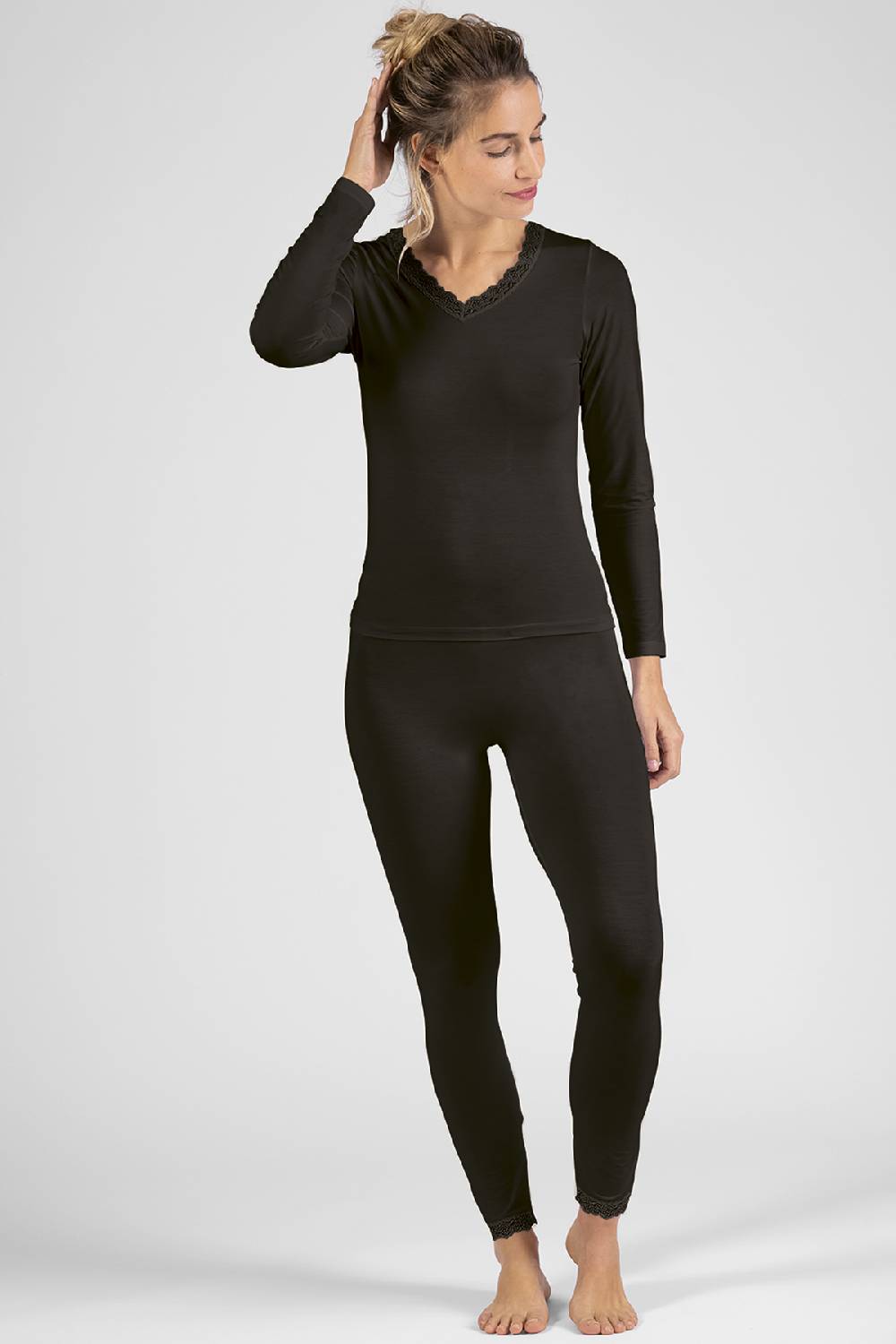 Nina Von C. Langarm Shirt, Cosy Preisnachlass