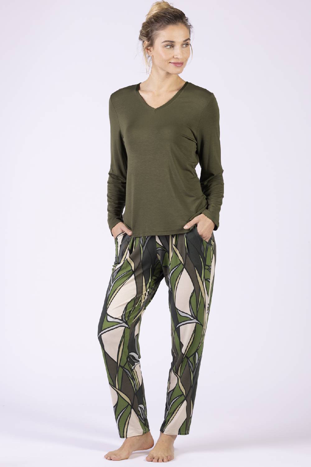 Nina Von C. Langarm Shirt, Modal Wochenangebot