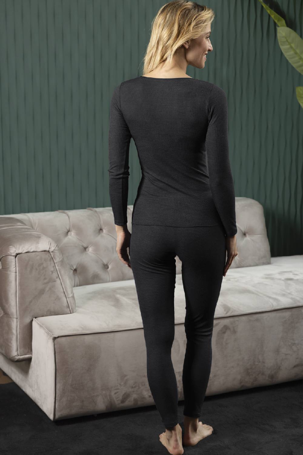 Nina Von C. Langarm Shirt, WOOL SILK Limitierter Zeitrabatt