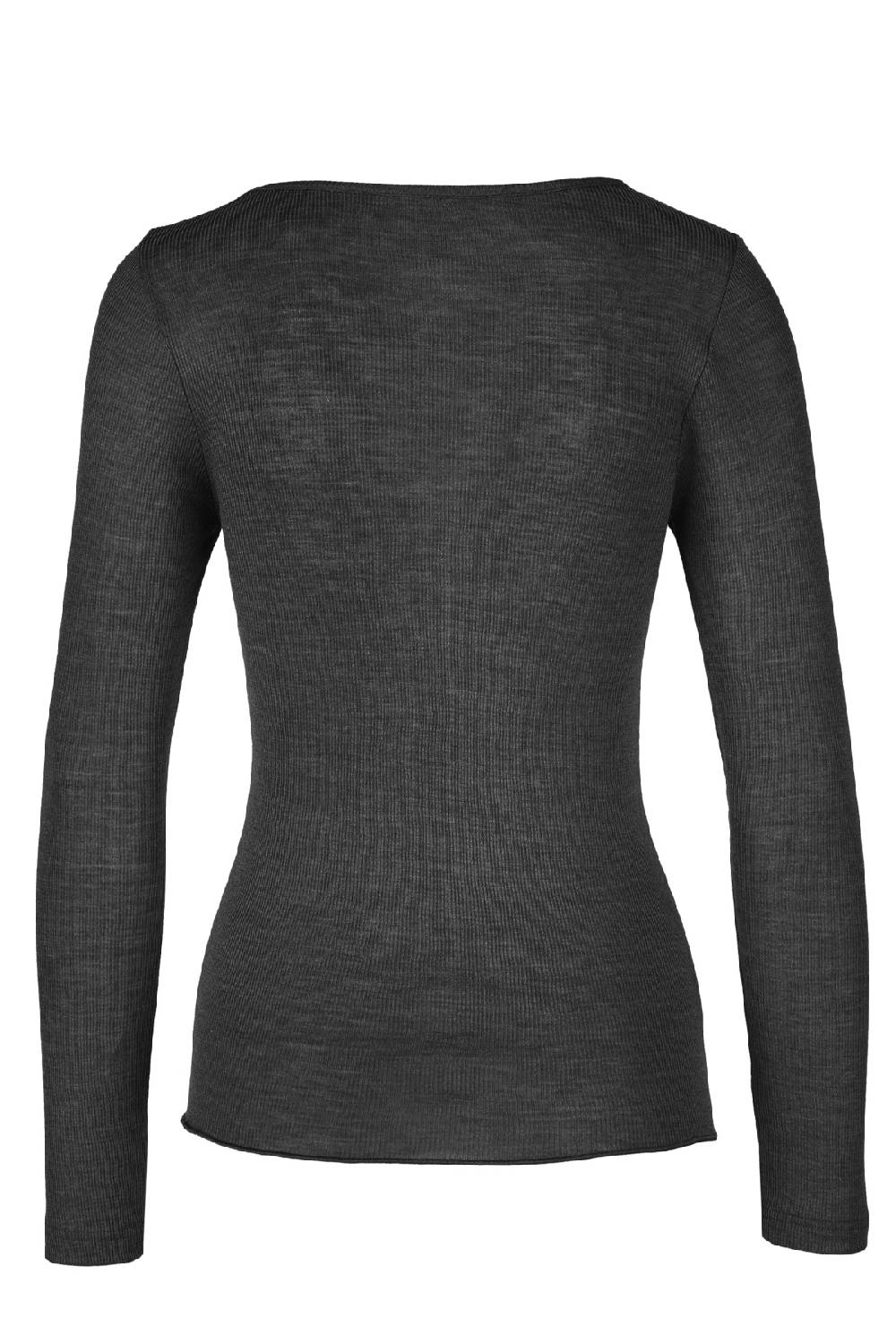 Nina Von C. Langarm Shirt, WOOL SILK Neuheiten
